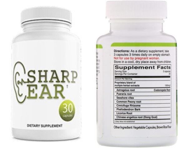 SharpEar Supplement Fact